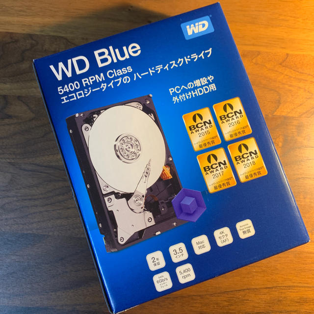 新品 WD 4TB HDD [WD40EZRZ-RT2]