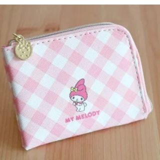 マイメロディ(マイメロディ)の未使用　MY MELODY キーチェーン付きマルチミニウォレット

(キャラクターグッズ)