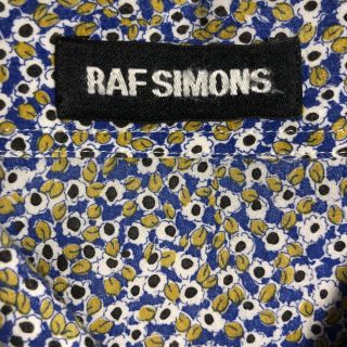 ラフシモンズ(RAF SIMONS)のrafsimons ボックスシルエット シャツ(シャツ)