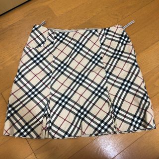 ロキエ(Lochie)のBurberry ボックススカート(ミニスカート)