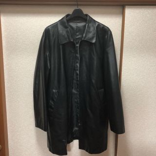 ヨウジヤマモト(Yohji Yamamoto)のyohji yamamoto レザーコート(レザージャケット)