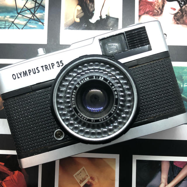 【美品】OLYMPUS trip35 フィルムカメラ【完動品】