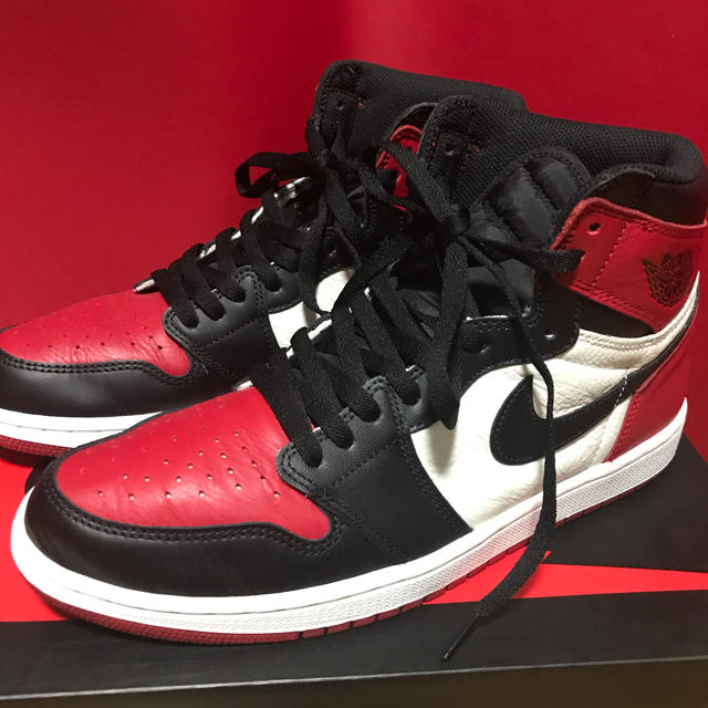 JORDAN 1 RETRO HIGH OG "BRED TOE"