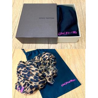 LOUIS VUITTON(レオパード ・ マフラー/ショール)のフリマ LOUIS VUITTON(レオパード ・ マフラー/ショール)のフリマ