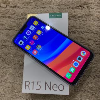 oppo R15 Neo ダイヤモンドピンク　３G SIMフリー(スマートフォン本体)