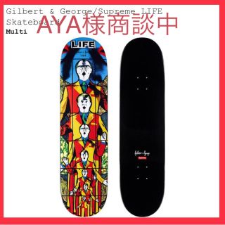 シュプリーム(Supreme)のsupreme Gilbert & George Life Skateboard(スケートボード)