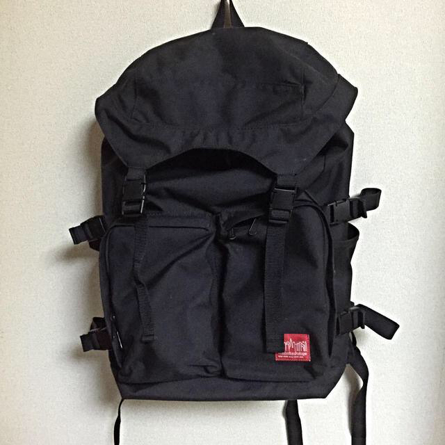 Manhattan Portage(マンハッタンポーテージ)のマンハッタンポーテージ 黒 リュック レディースのバッグ(リュック/バックパック)の商品写真