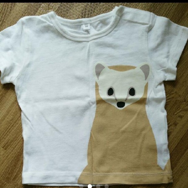 MUJI (無印良品)(ムジルシリョウヒン)の無印 baby シャツ&パンツセット 80 キッズ/ベビー/マタニティのベビー服(~85cm)(Ｔシャツ)の商品写真