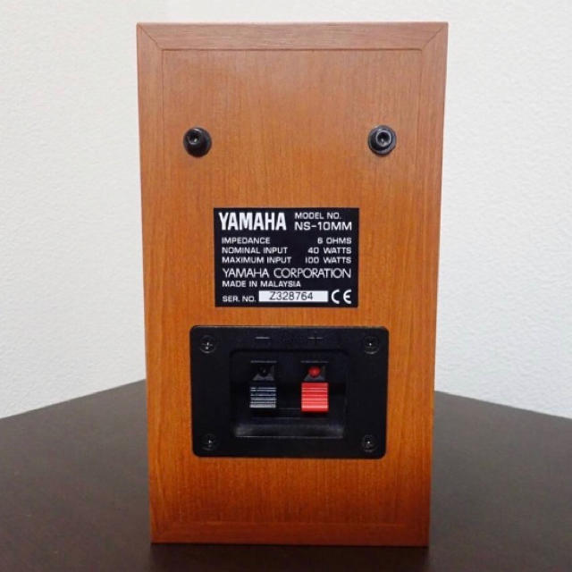 ヤマハ(ヤマハ)の[中古 スピーカー5個セット] YAMAHA NS-10MM　色：チェリー スマホ/家電/カメラのオーディオ機器(スピーカー)の商品写真