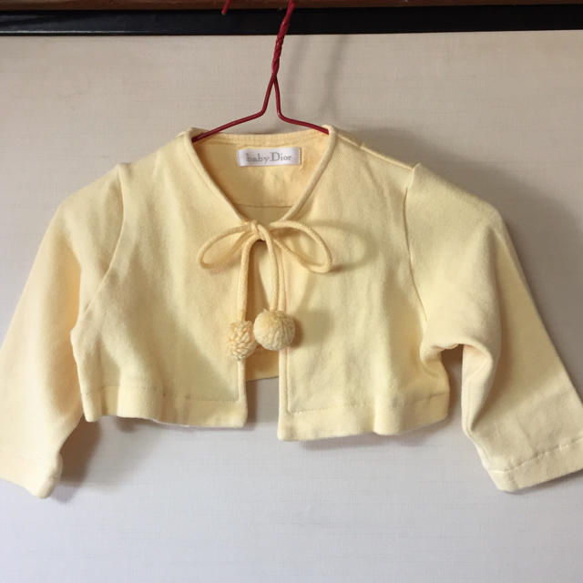 baby Dior(ベビーディオール)のbaby Dior ベビー ディオール ボレロ キッズ/ベビー/マタニティのベビー服(~85cm)(カーディガン/ボレロ)の商品写真