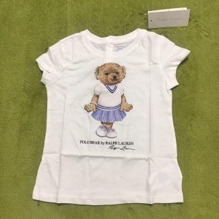 ラルフローレン(Ralph Lauren)のラルフローレン クリケット ポロベア コットンジャージーTシャツ 24Mサイズ(Tシャツ/カットソー)