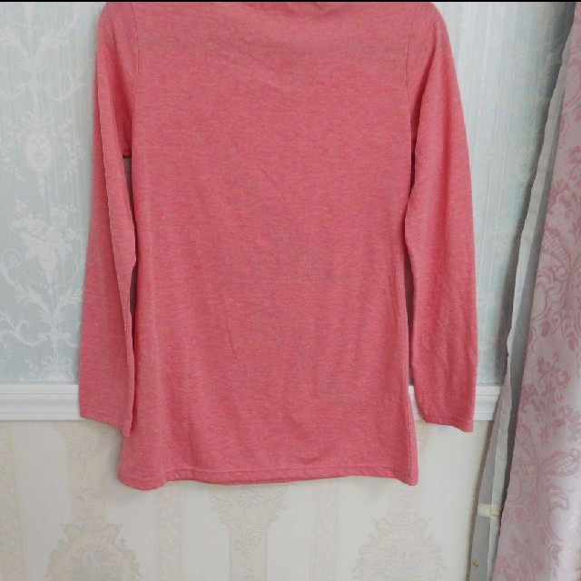 COLZA(コルザ)の長袖ティーシャツ ピンク ロゴT メンズのトップス(Tシャツ/カットソー(七分/長袖))の商品写真
