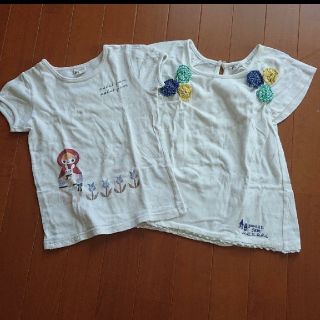 プチジャム(Petit jam)のPetit jam Tシャツ 120 《2枚セット》(Tシャツ/カットソー)