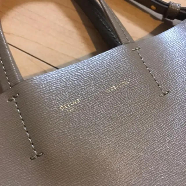 Celine 正規品 セリーヌ 旧ロゴ スモールカバ カバ スモール トープの通販 By Kiki S Shop セリーヌならラクマ