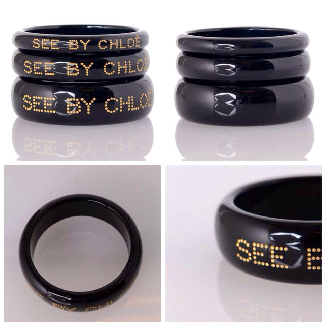 SEE BY CHLOE(シーバイクロエ)のSEE BY CHLOE定番バングル レディースのアクセサリー(ブレスレット/バングル)の商品写真