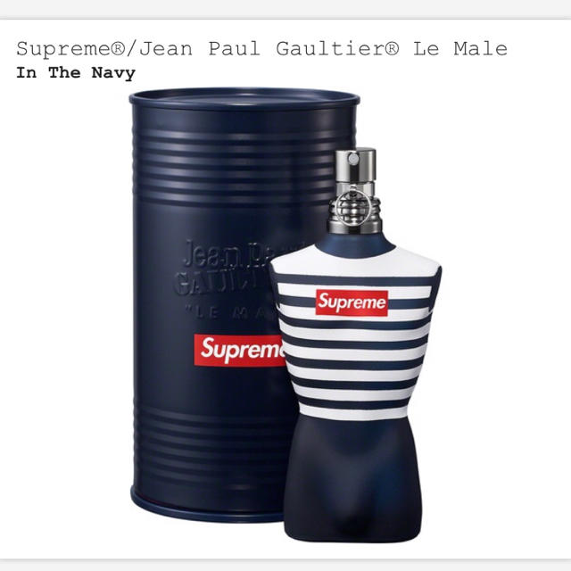 Supreme(シュプリーム)のSupreme Jean PaulGaultier Le Maleゴルチェ 香水 コスメ/美容の香水(香水(男性用))の商品写真