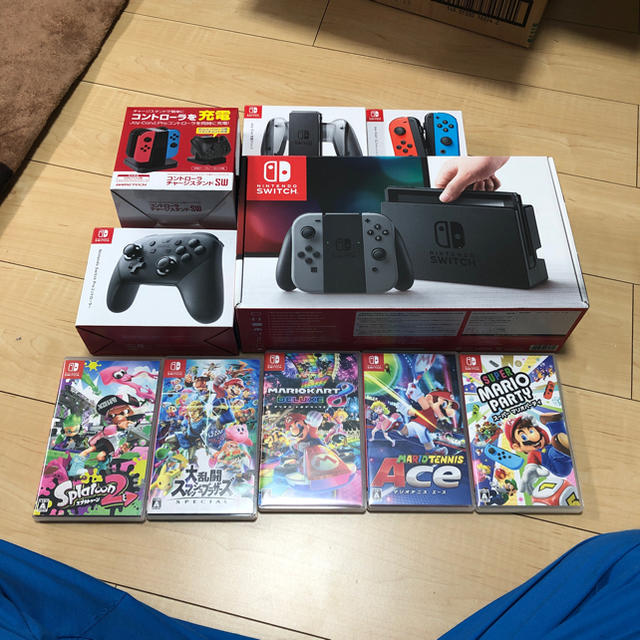 期間限定お試し価格】 Nintendo 豪華5点セット ニンテンドースイッチ