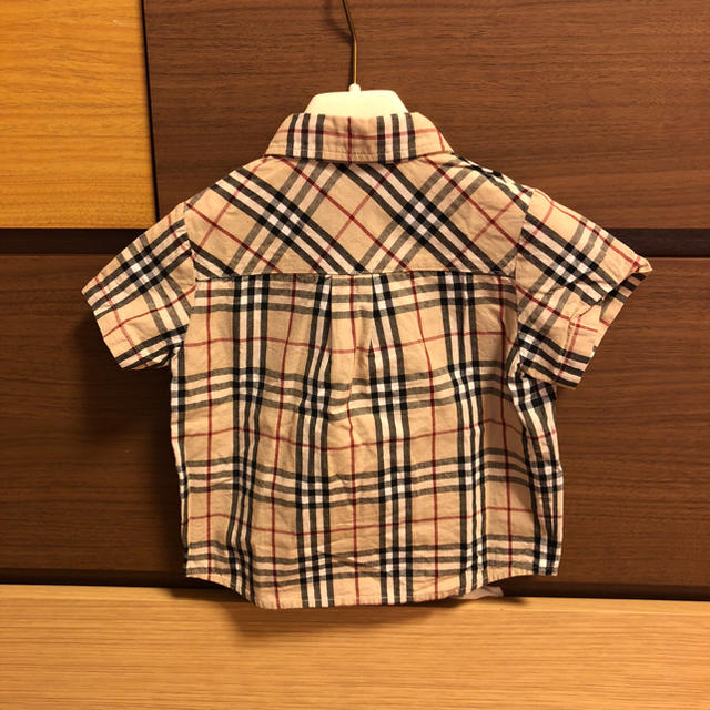 BURBERRY(バーバリー)のバーバリー チェックシャツ 美品 キッズ/ベビー/マタニティのキッズ服男の子用(90cm~)(ブラウス)の商品写真