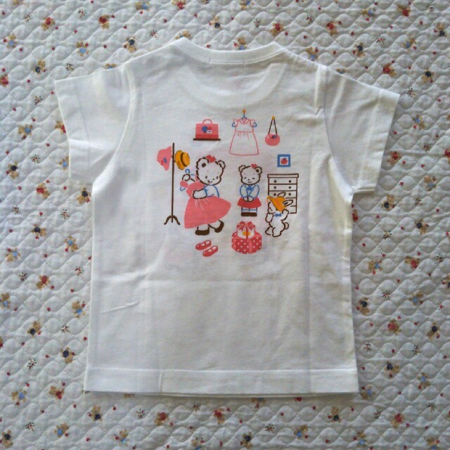 familiar(ファミリア)の【新品】familiar Tシャツ 90 キッズ/ベビー/マタニティのキッズ服女の子用(90cm~)(Tシャツ/カットソー)の商品写真