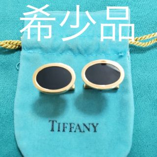 ティファニー カフス オニキス - カフリンクス