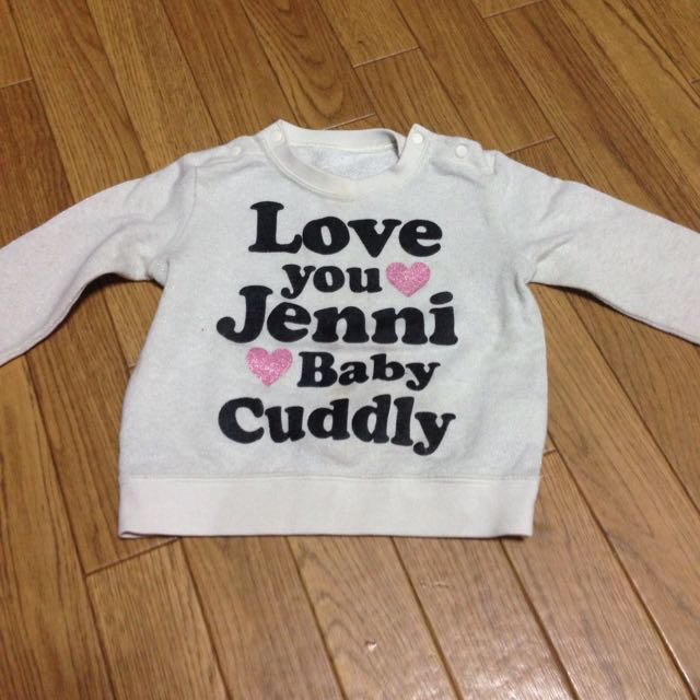 JENNI(ジェニィ)のjenni薄手トレーナー キッズ/ベビー/マタニティのキッズ服女の子用(90cm~)(その他)の商品写真