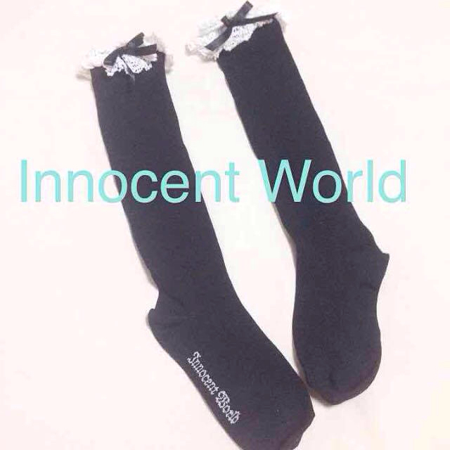 Innocent World(イノセントワールド)のInnocent Worldハイソックス レディースのレッグウェア(ソックス)の商品写真