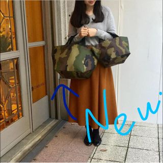 Herve Chapelier - エルベシャプリエ 2925W カモフラージュ 舟型トート