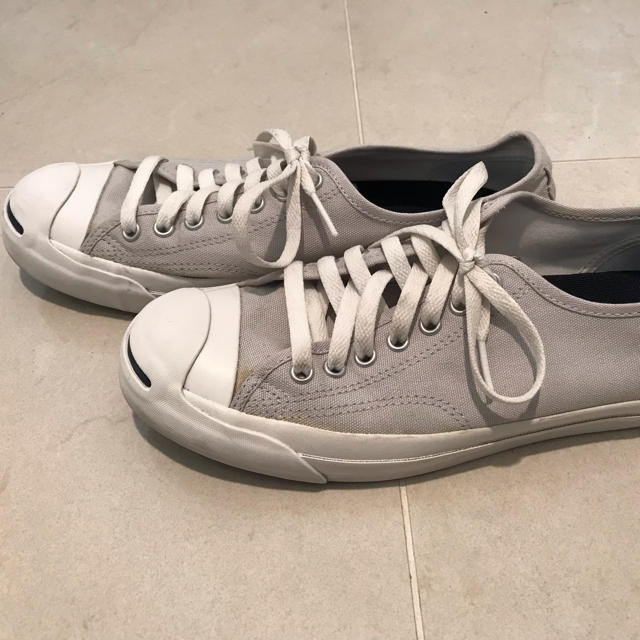 CONVERSE(コンバース)のジャックパーセル ライトグレー メンズの靴/シューズ(スニーカー)の商品写真