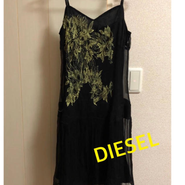 ディーゼル DIESEL ワンピース インキャミソールあり 美品