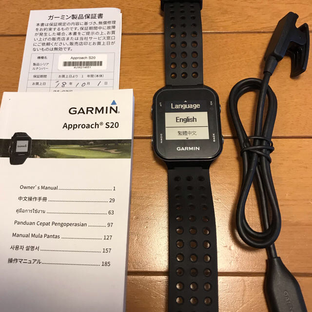 最終値下げ ガーミン アプローチS20 ゴルフ腕時計型GPS | www.dbconsum.it