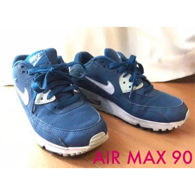 NIKE(ナイキ)の★NIKE ナイキ★ AIR MAX 90 エアマックス90 スニーカー ブルー レディースの靴/シューズ(スニーカー)の商品写真
