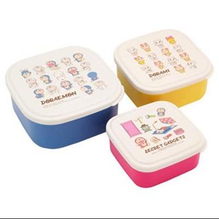 ドラえもん お弁当箱 シール容器3p(弁当用品)