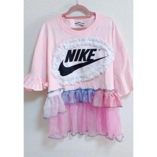 ウォール(WALL)の【美品】amatunal NIKEリメイクTシャツ(Tシャツ(半袖/袖なし))