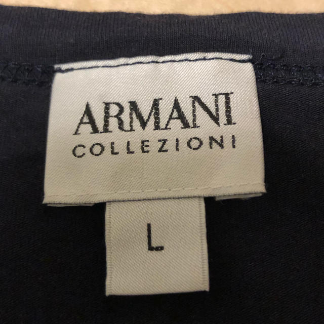 ARMANI COLLEZIONI(アルマーニ コレツィオーニ)のARMANI COLEZIONI☆Tシャツ☆メンズ☆ メンズのトップス(Tシャツ/カットソー(半袖/袖なし))の商品写真