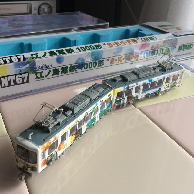 江ノ電電鉄  １０００形  『S・K・I・P号』(M車)   Nゲージ エンタメ/ホビーのおもちゃ/ぬいぐるみ(鉄道模型)の商品写真