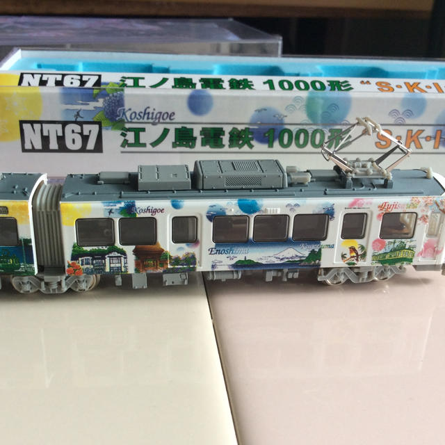 江ノ電電鉄  １０００形  『S・K・I・P号』(M車)   Nゲージ エンタメ/ホビーのおもちゃ/ぬいぐるみ(鉄道模型)の商品写真