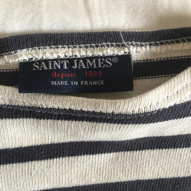 SAINT JAMES(セントジェームス)のSaint Jamesボーダーカットソー（子供用） キッズ/ベビー/マタニティのキッズ服女の子用(90cm~)(その他)の商品写真