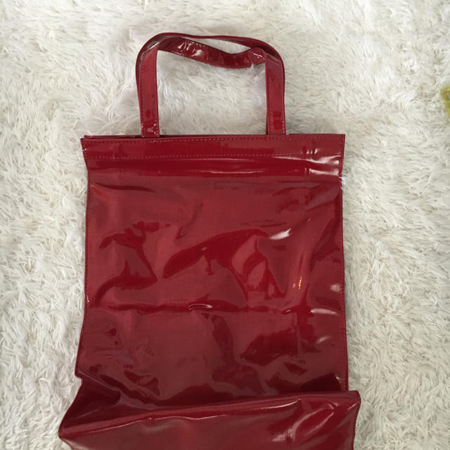 Kitamura(キタムラ)のキタムラ 未使用 A4入るビニールトートバッグ レディースのバッグ(トートバッグ)の商品写真
