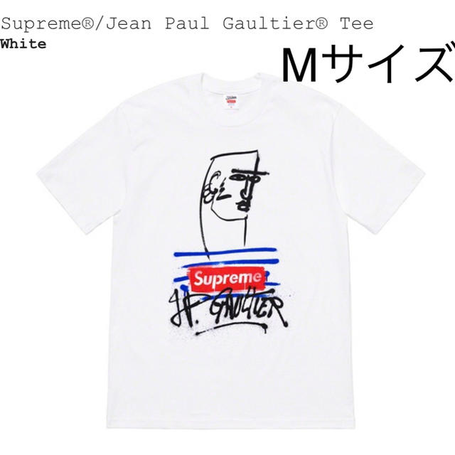 送料込 白M Supreme®/Jean Paul Gaultier® Tee