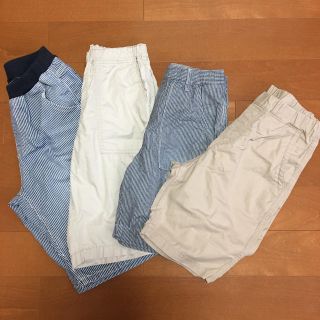 ユニクロ(UNIQLO)の男児ハーフパンツ 4点 150㎝(パンツ/スパッツ)