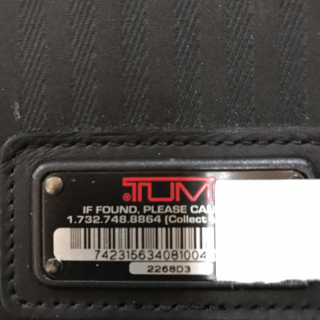 TUMI(トゥミ)の専用出品！難あり TUMI 2268D3 キャリーケース メンズのバッグ(トラベルバッグ/スーツケース)の商品写真