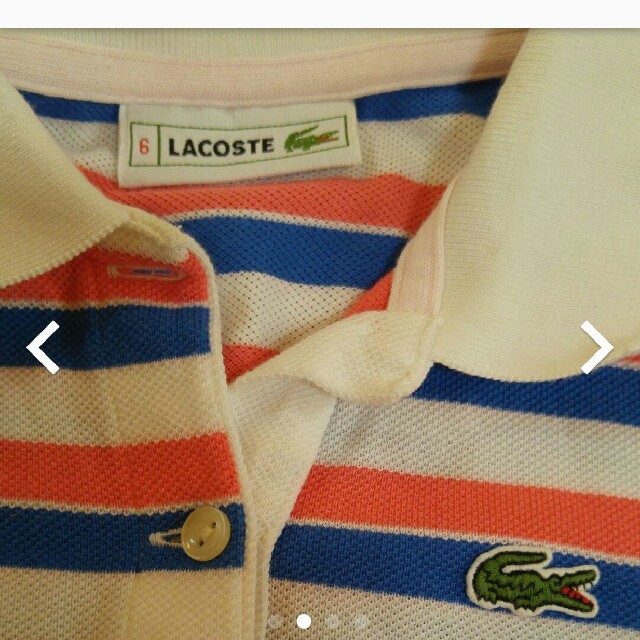 LACOSTE(ラコステ)のポロシャツ　Tシャツ　ラコステ　ユニクロ　GAP　ZARA好きも キッズ/ベビー/マタニティのキッズ服女の子用(90cm~)(Tシャツ/カットソー)の商品写真