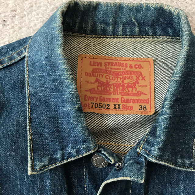 Levi's(リーバイス)の【週末値下】 LEVI’S 70502XX 91年製 復刻 メンズのジャケット/アウター(Gジャン/デニムジャケット)の商品写真