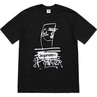 シュプリーム(Supreme)の送料込 黒 L Supreme®/Jean Paul Gaultier® Tee(Tシャツ/カットソー(半袖/袖なし))