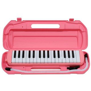 ★新品★鍵盤ハーモニカ 32鍵 ピンク PINK(ピアノ)