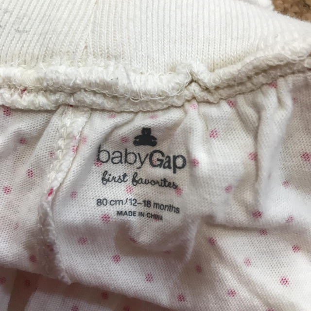 babyGAP(ベビーギャップ)のベビーギャップ ショートパンツ  80センチ キッズ/ベビー/マタニティのベビー服(~85cm)(パンツ)の商品写真