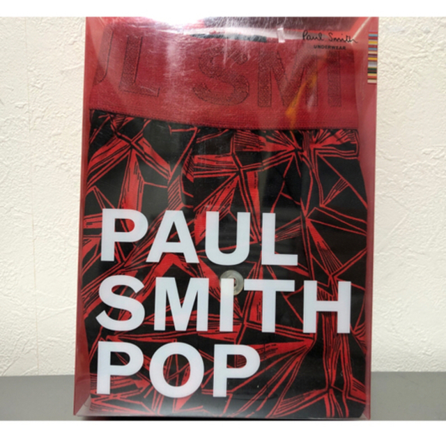 Paul Smith(ポールスミス)の新品★ポールスミス★POP★男性用★トランクス★ボクサーショート★M★レッド メンズのアンダーウェア(トランクス)の商品写真