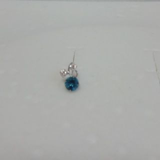 JEWELRY TSUTSUMI - ロンドンブルートパーズ k10WG ピアス ジュエリー