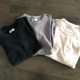 ユニクロ(UNIQLO)のUNIQLO U 3枚セット(Tシャツ(半袖/袖なし))