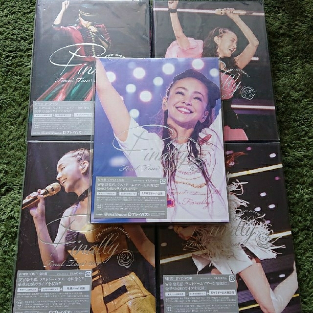 安室奈美恵Finaly-dvd初回版5枚組コンプリート - funespar.org